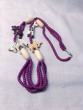 Adventurous African Safarii 14.5 in ~~~ NECKLACE ~~~